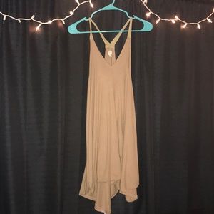 Nude colored dress